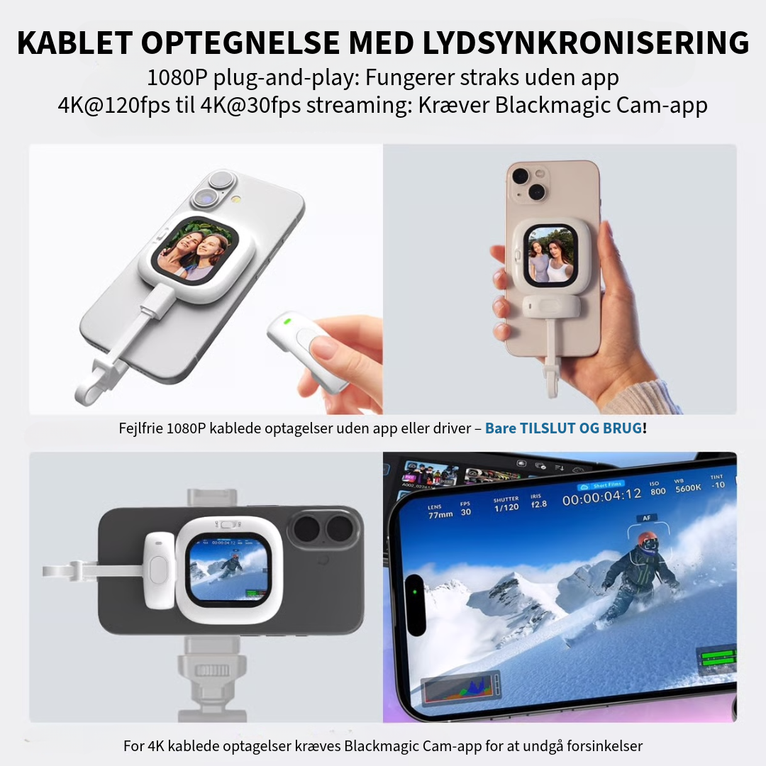 Selfie Monitor Mini Skærm