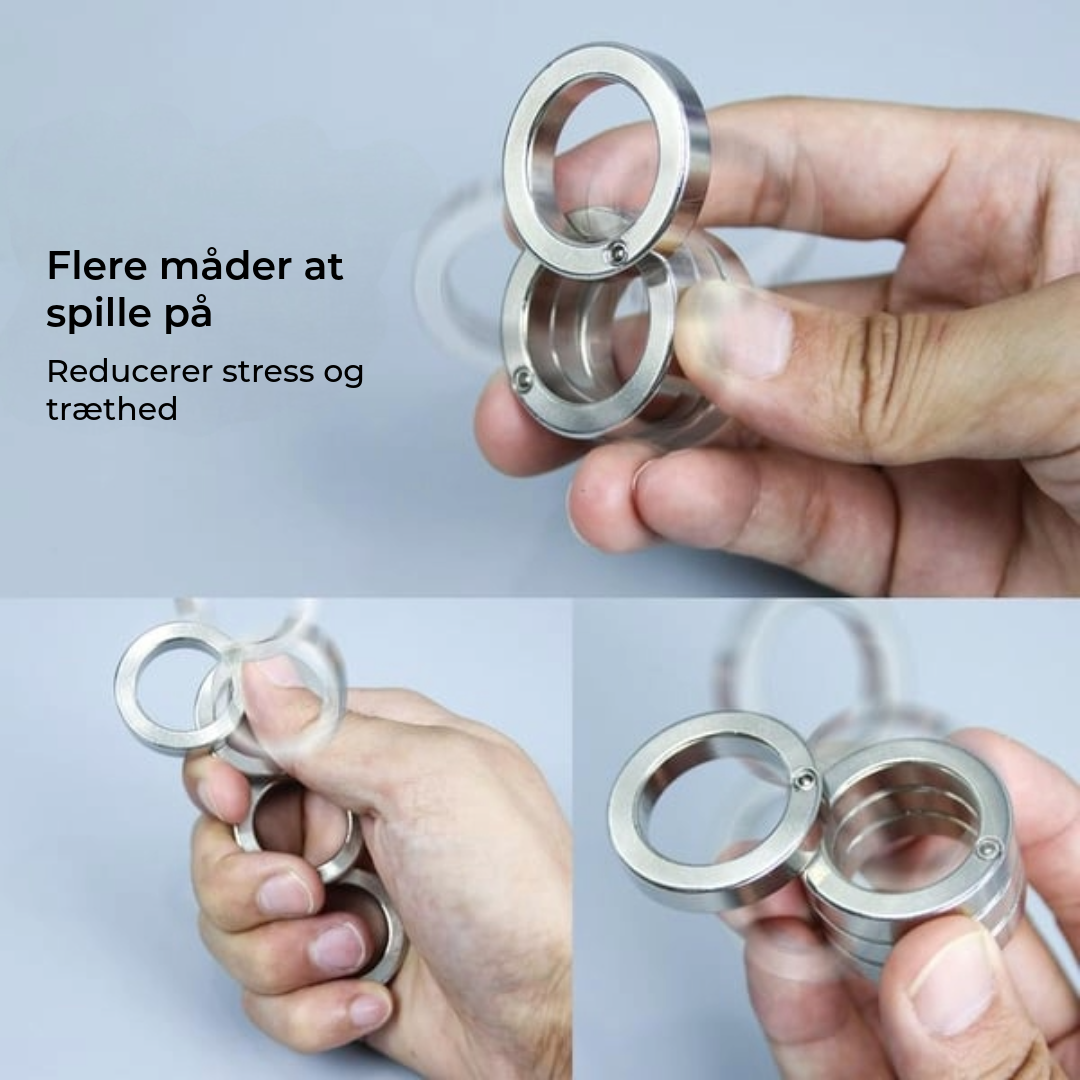 Sammenklappelig Fidget-ring