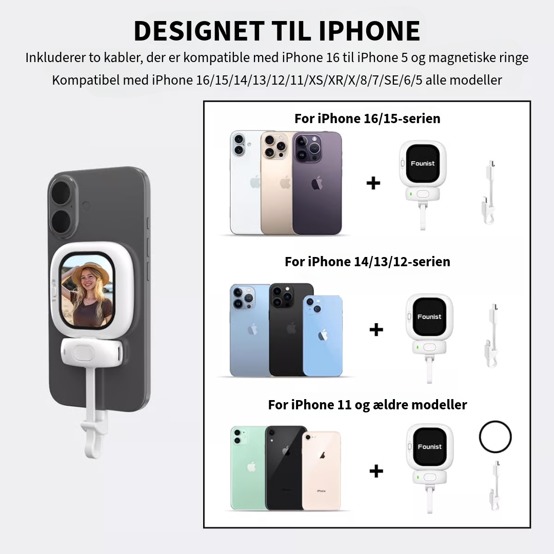 Selfie Monitor Mini Skærm
