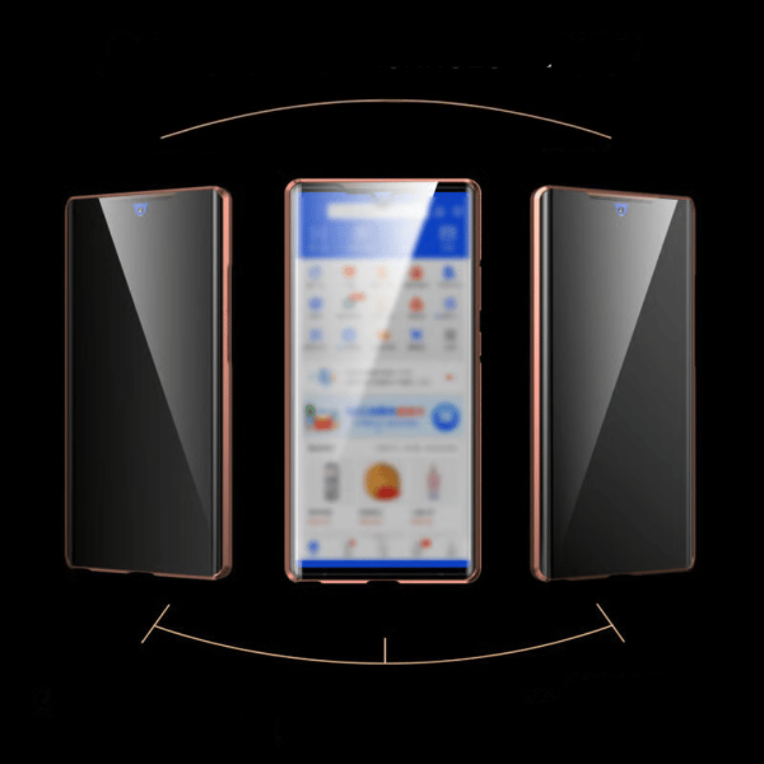 Dobbelt-sidet smartphone-etui