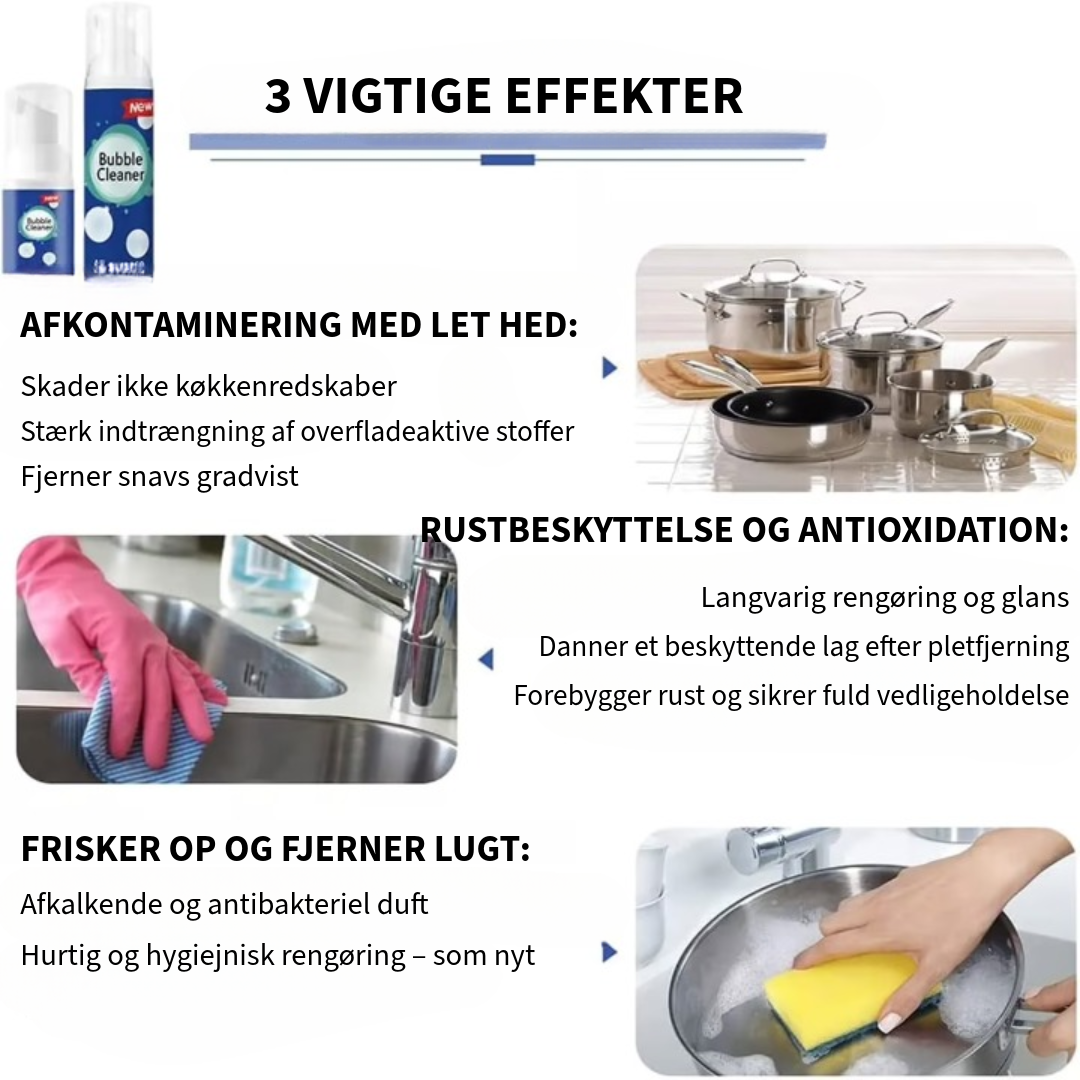 Magisk universalrengøringsmiddel