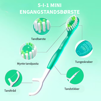 5-i-1 Mini Tandbørste