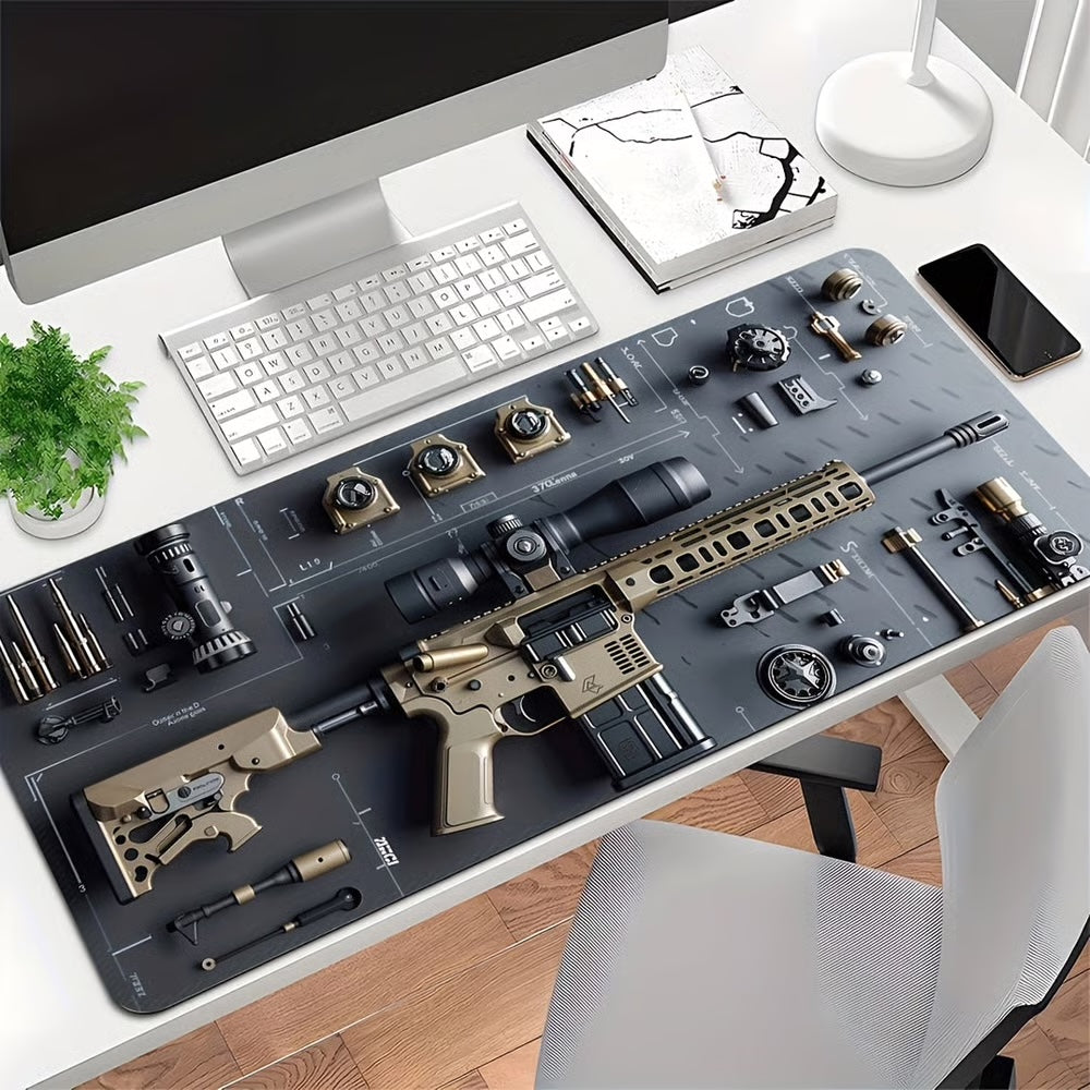 3D militær skrivebordsmåtte
