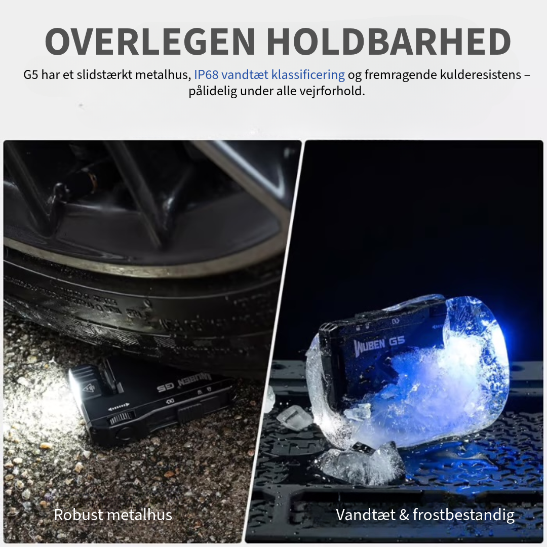 WUBEN™ G5 | Lommelygte med LED