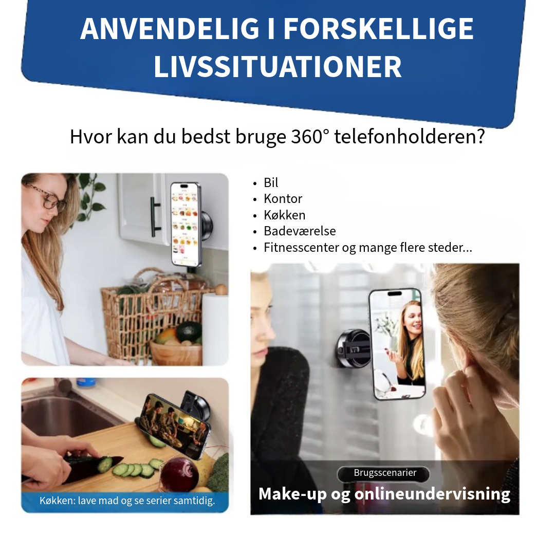 360° Telefonholder