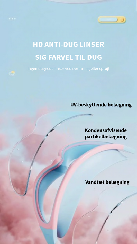 HD Anti-Dug Svømmebriller