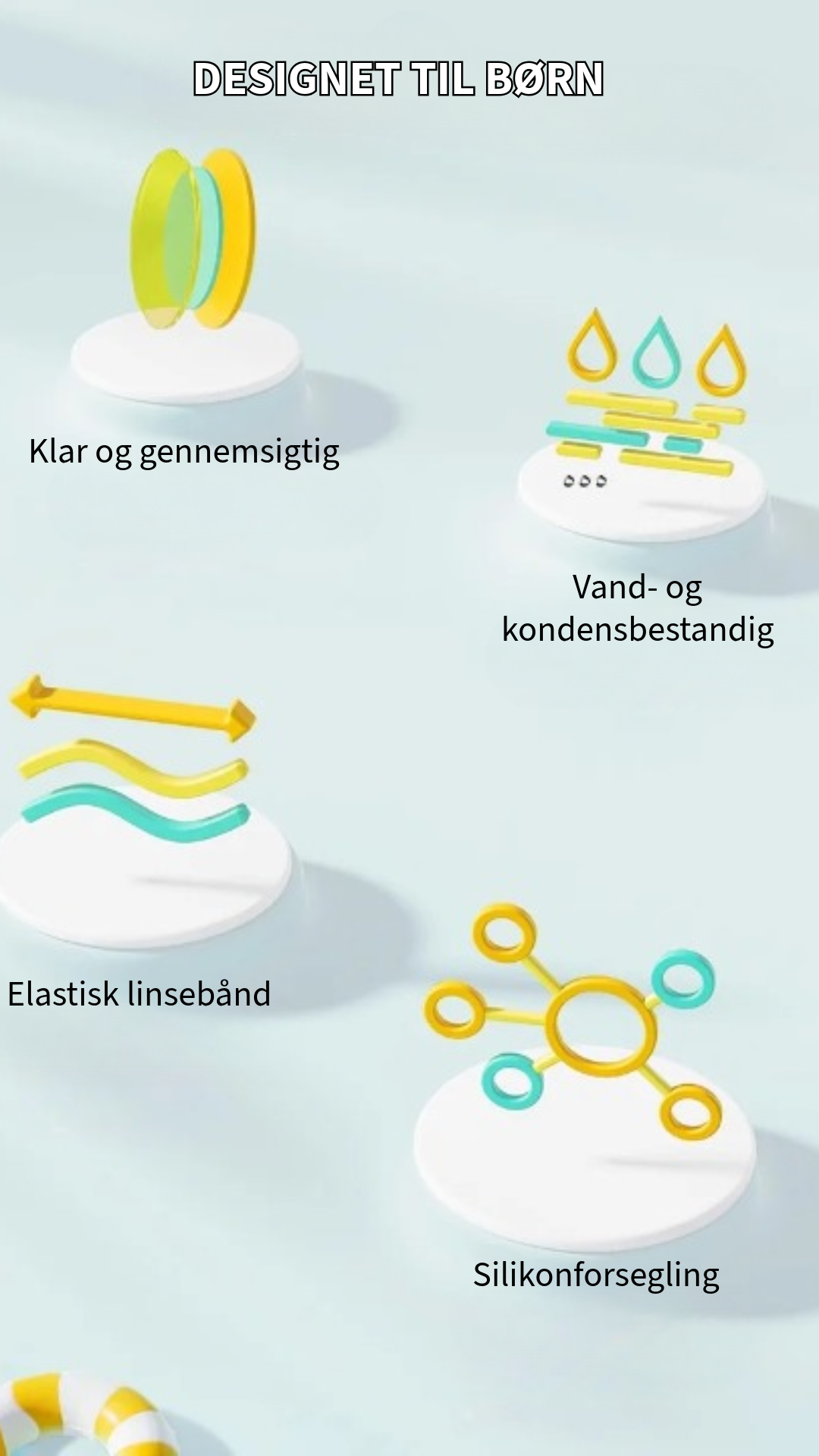 HD Anti-Dug Svømmebriller