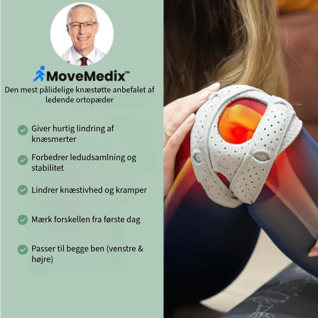 Understøttende knæbandage
