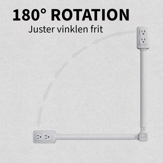 Drejbar Stikdåseforlænger
