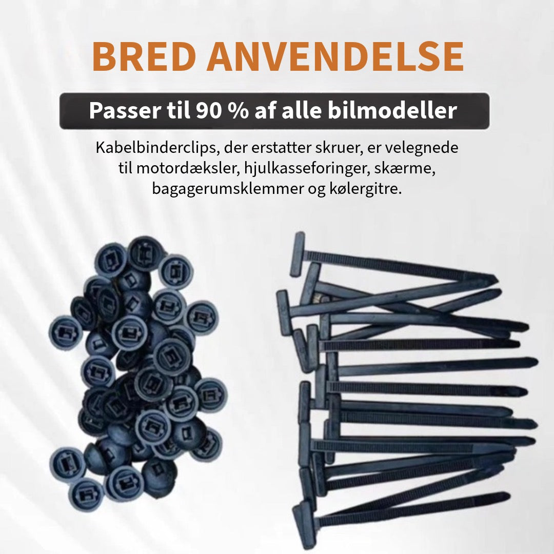 Universel Nylon Kabelbindebeslag