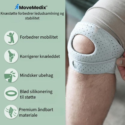 Understøttende knæbandage