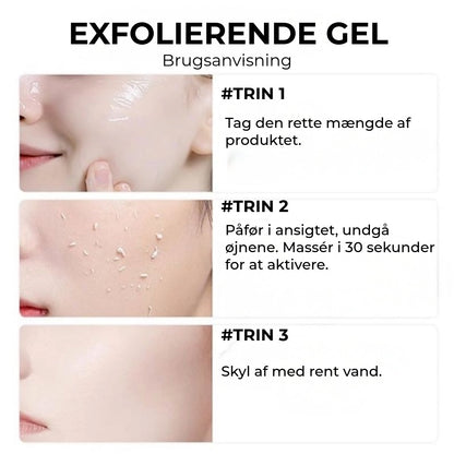 Dybt Rensende Gel med Rensende Enzymer